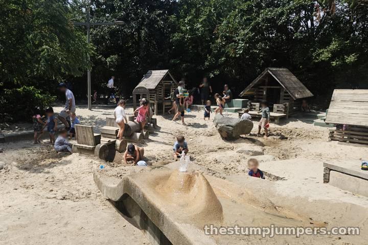 Sandbox Village, one of the biggest sandboxes around.